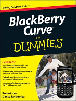 cover image of BlackBerry Curve For Dummies